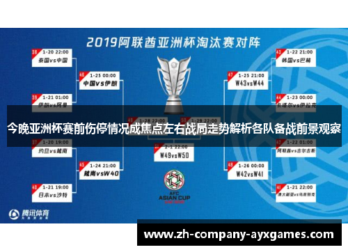 今晚亚洲杯赛前伤停情况成焦点左右战局走势解析各队备战前景观察 今晚亚洲杯赛前伤停情况成焦点左右战局走势解析各队备战前景观察